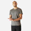 Men's Fitness T-Shirt 100 Sportee - Grey