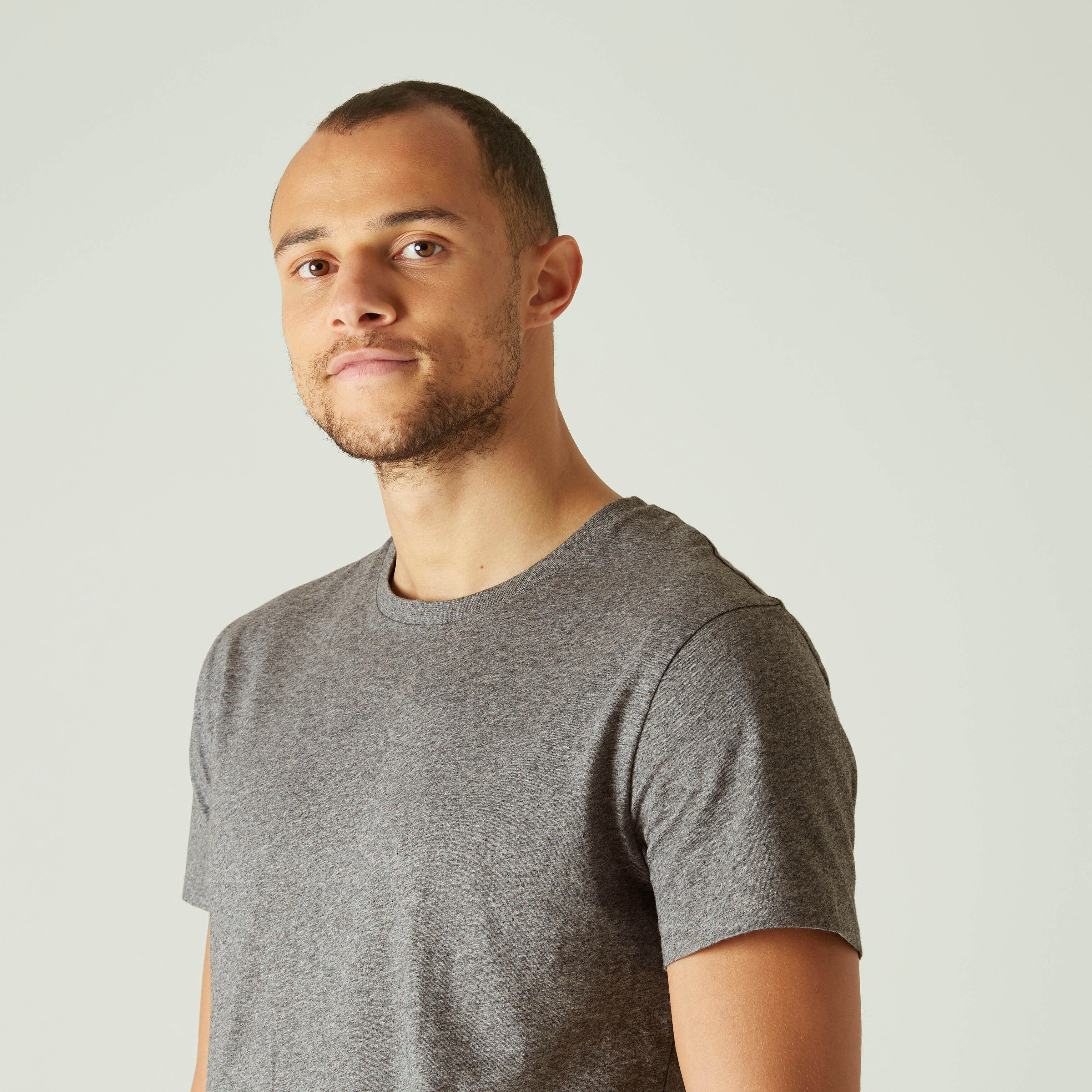 Fitness Pure Cotton T-Shirt Sportee - Grey