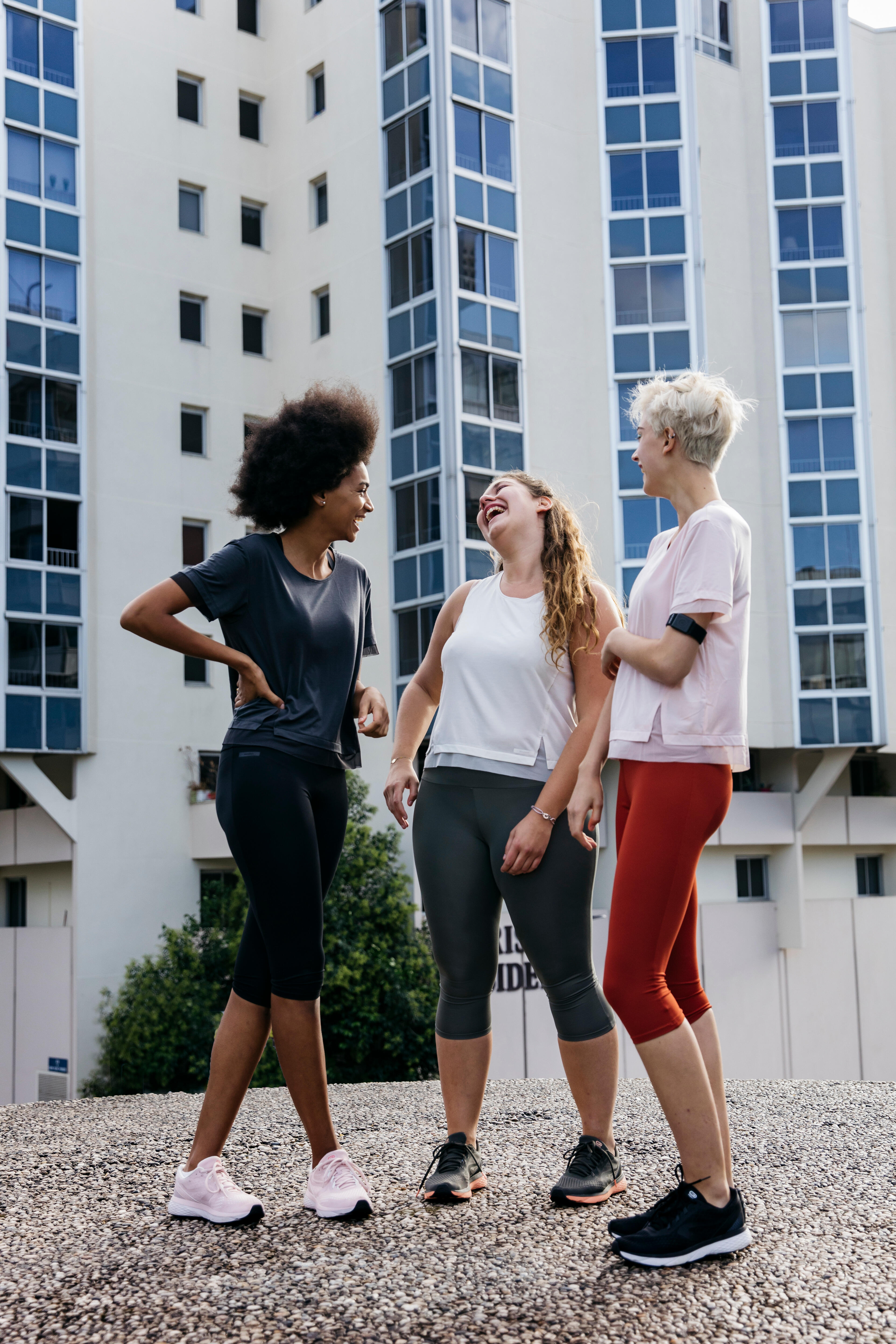 Women's Running 3/4 Leggings - Support Black - Black - Kalenji