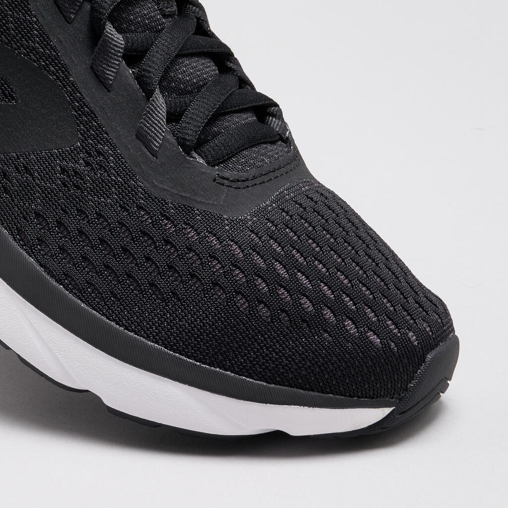 CHAUSSURES DE RUNNING FEMME KALENJI RUN SUPPORT NOIR