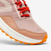 Кроссовки для бега женские розово-красные RUN ACTIVE GRIP Kalenji