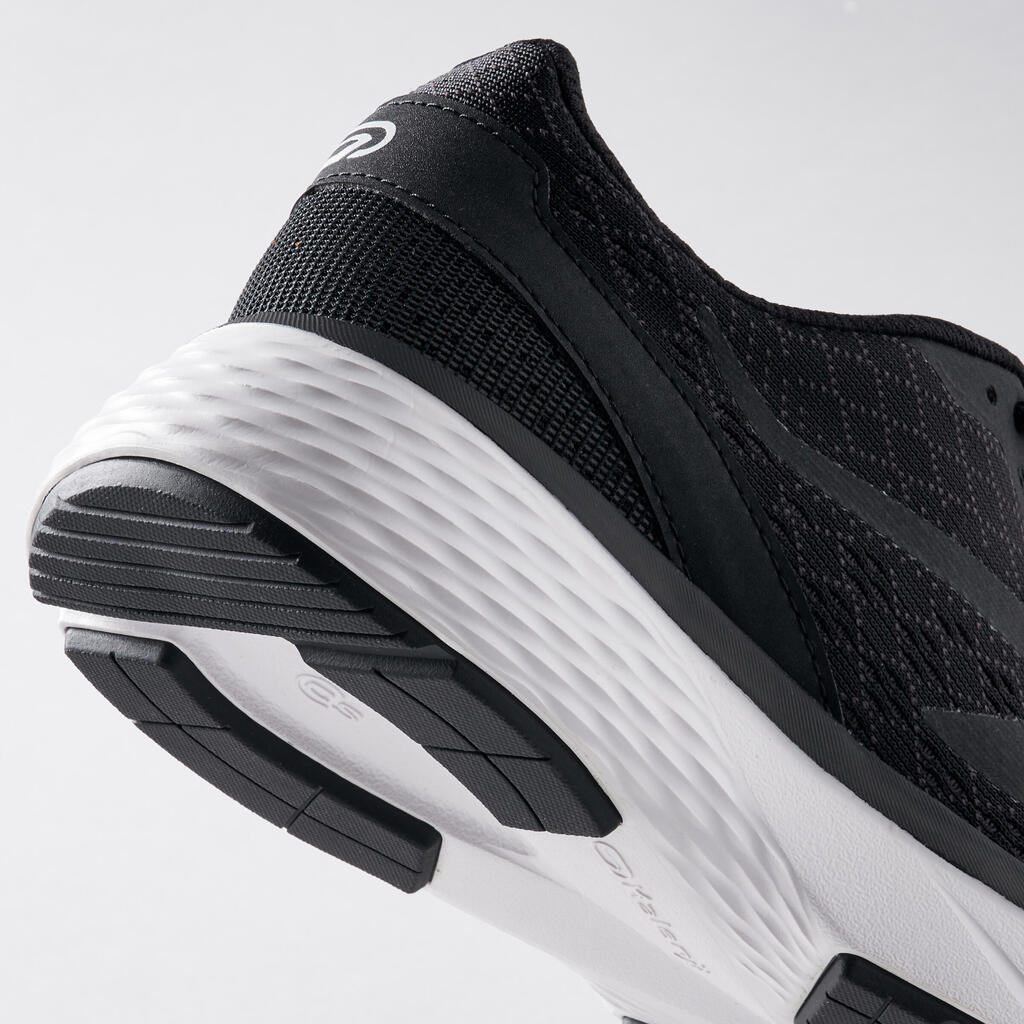 CHAUSSURES DE RUNNING FEMME KALENJI RUN SUPPORT NOIR