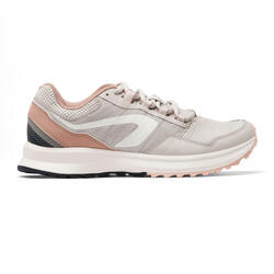 WOMEN'S RUNNING SHOES - ACTIVE GRIP - BEIGE