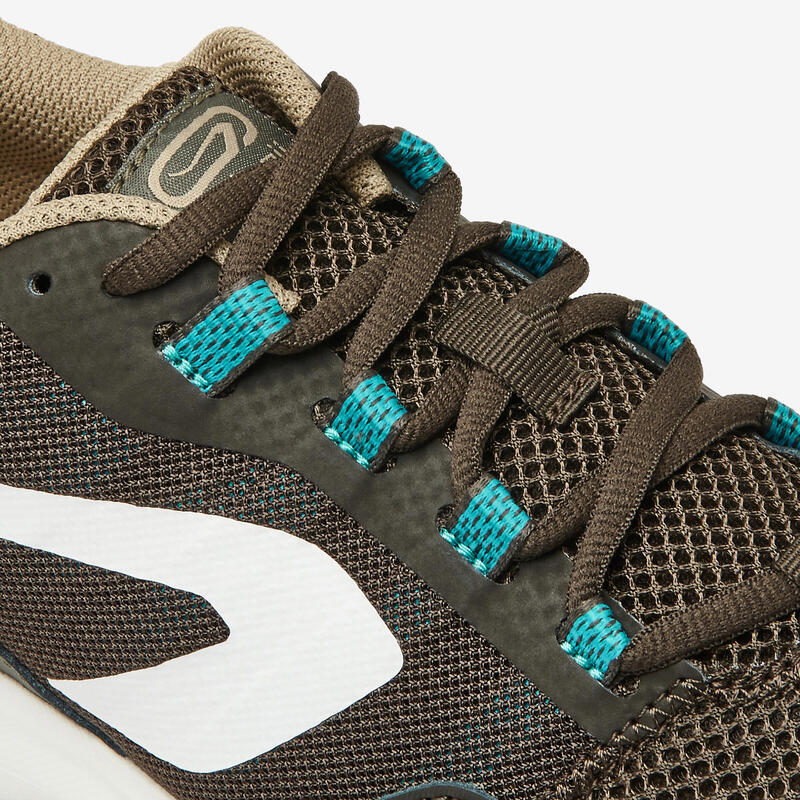 RUN ACTIVE GRIP MEN'S RUNNING SHOES BLACK GREY KALENJI Decathlon