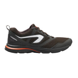 MEN'S RUNNING SHOES - KALENJI RUN ACTIVE -DARK BROWN