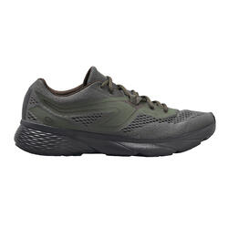 MEN'S RUNNING SHOES - KALENJI RUN SUPPORT - KHAKI