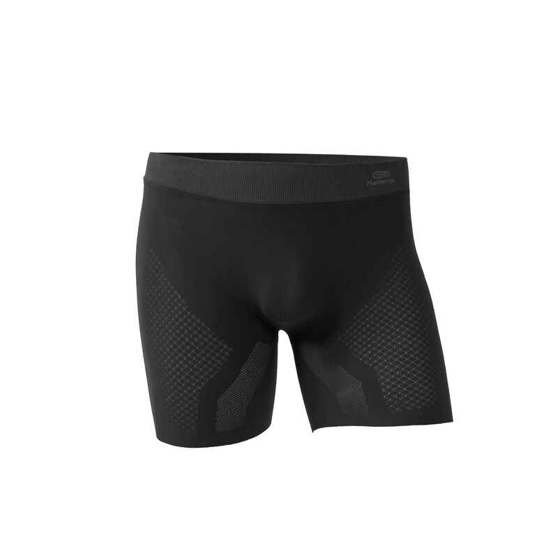 Funktionsunterhose Lauf-Boxershorts Herren schwarz Funktionsunterhose Lauf-Boxershorts Herren schwarz