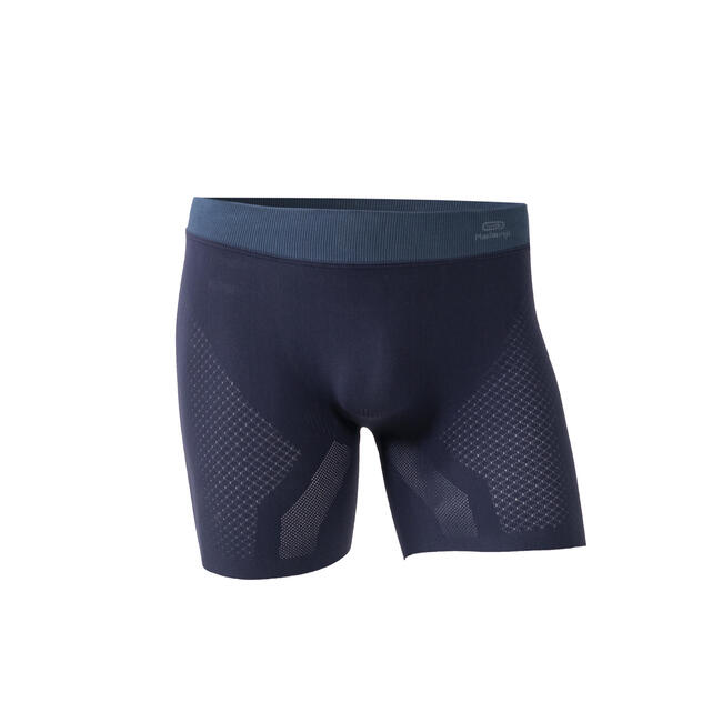 MEN'S SEAMLESS RUNNING BOXERS BLUE