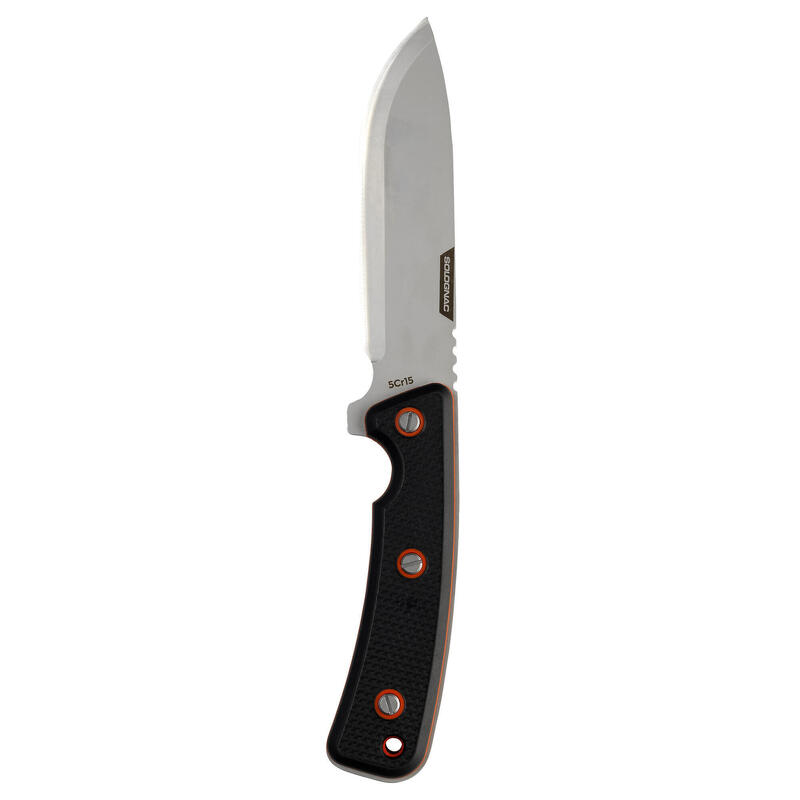 Couteau Chasse Fixe 13cm Grip noir Sika 130