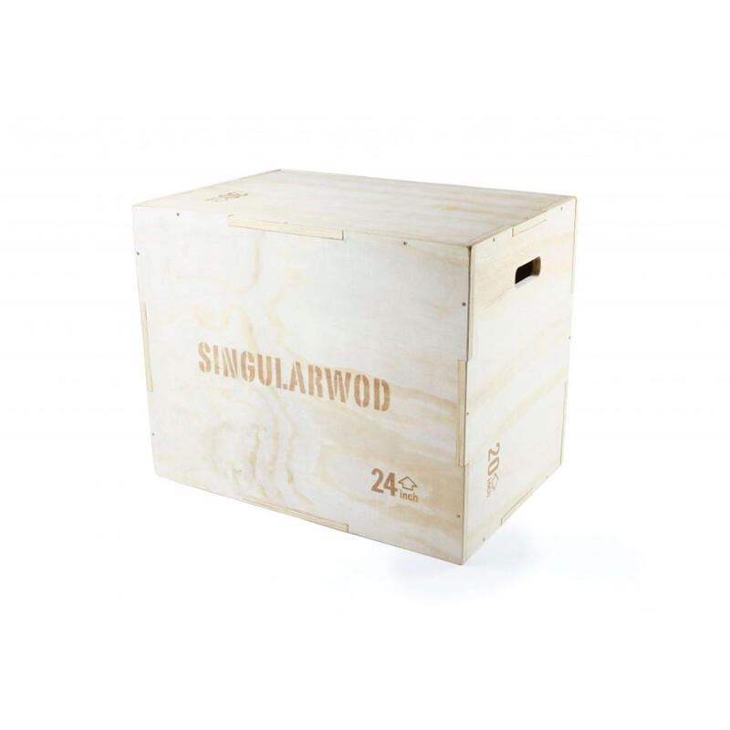 Jump Box cajon pliométrico cross training musculación madera Singular Wod