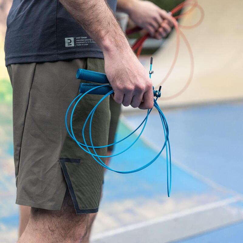 Springtouw voor crosstraining Speed Rope zwart