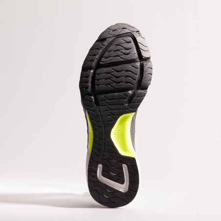 Kiprun KS 500 Men's Running Shoes - black yellow