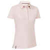 Women’s Sailing Short Sleeve Polo Shirt Race - Pale Pink