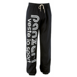Pantalon de survêtement PANZERI noir et blanc