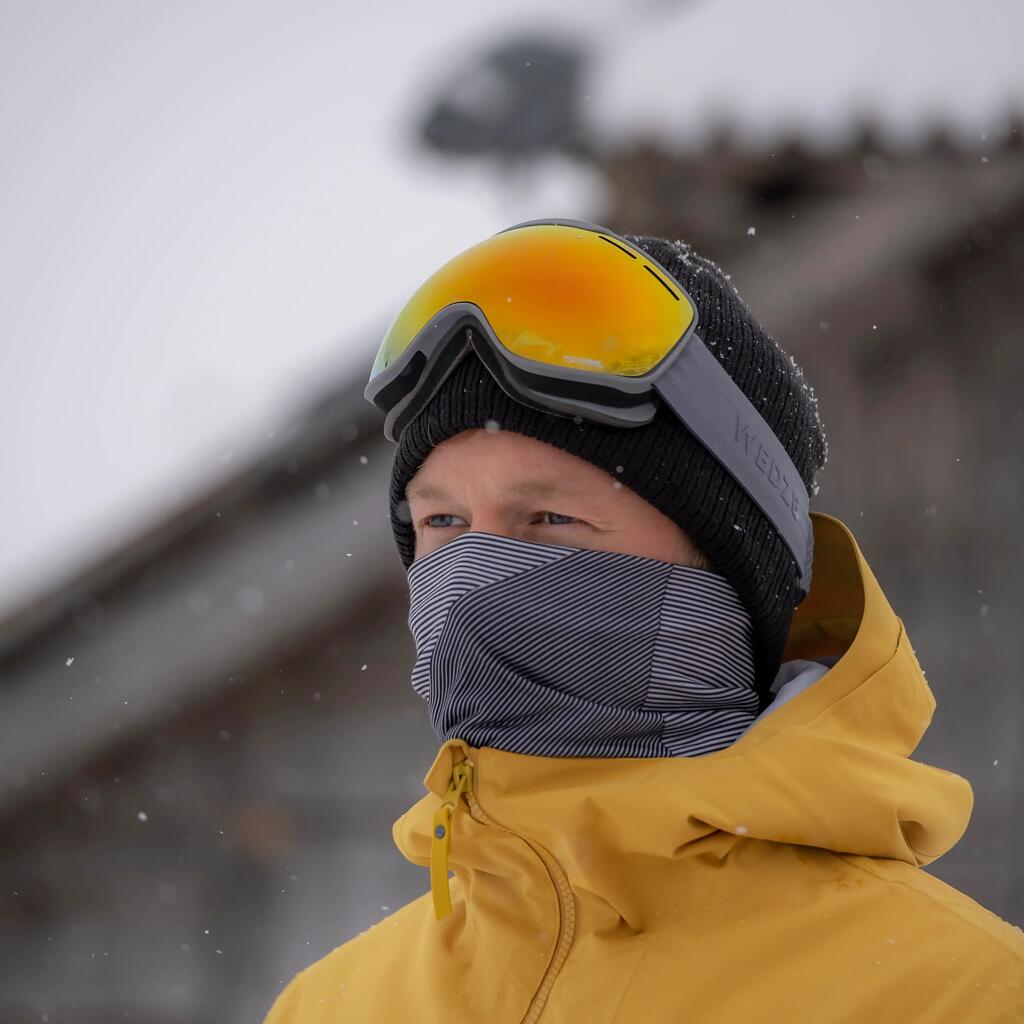 Zeleni grejač vrata za skijanje