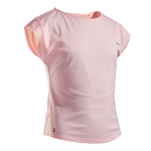 T-shirt de tennis fille - TTS500 rose