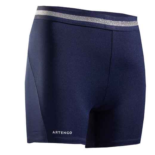 
      Girls' Tennis Shorts TSHORTY500 - Navy Blue
  