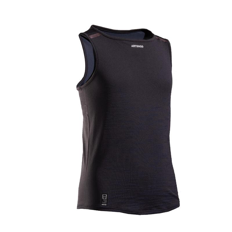 DEBARDEUR FILLE TENNIS ARTENGO 900 GRIS