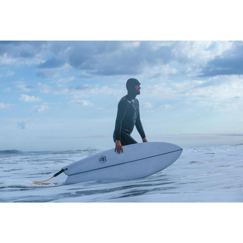 Neopreno surf Hombre agua fría 5/4mm con capucha 900 negro