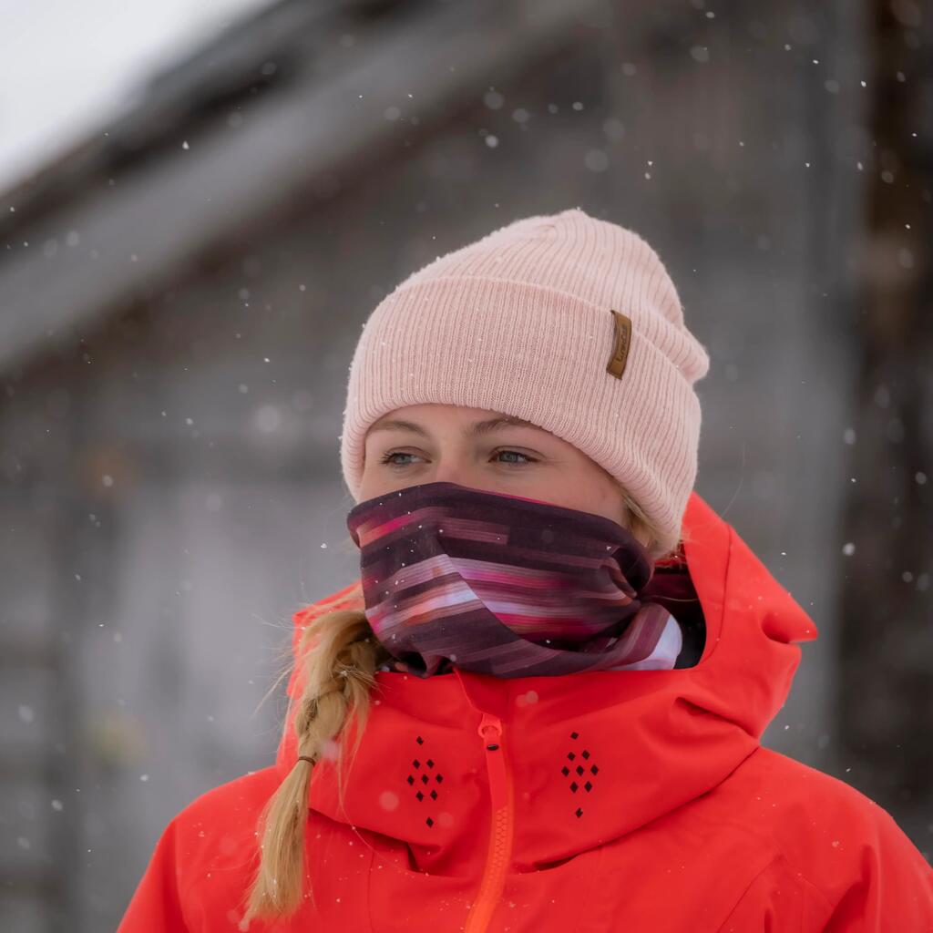 ADULT SKI SNOOD - OCRE