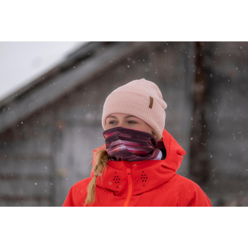 BONNET DE SKI ADULTE - FISHERMAN - ROSE PALE