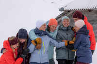 ADULT SKIING HAT - SIMPLE - NAVY