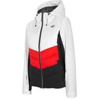 Casaco de ski branco mulher 4F - Tudo para o frio