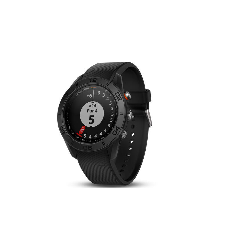 Golf GPS-Golfuhr Garmin Approach S60 schwarz 