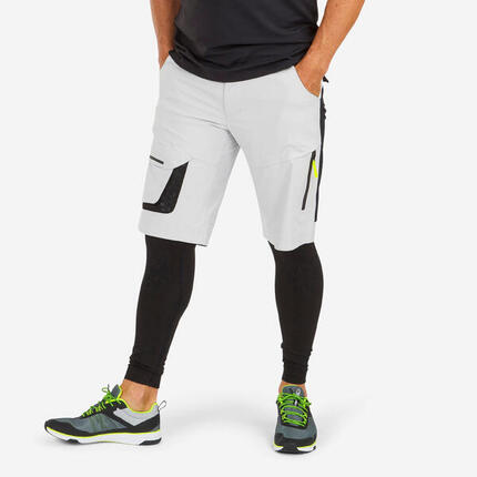 Segelshorts wasserdicht Sailing 900 Tribord hellgrau