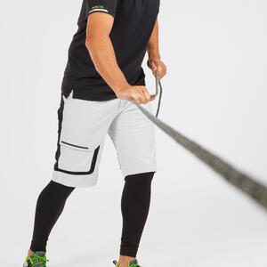 Pantalón corto Impermeable vela Hombre Sailing 900 gris