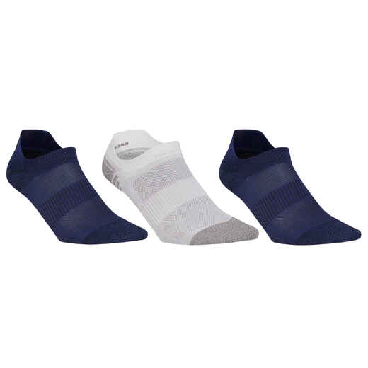 
      Ponožky na športovú/severskú chôdzu WS 500 Invisible Fresh modré/biele/modré
  