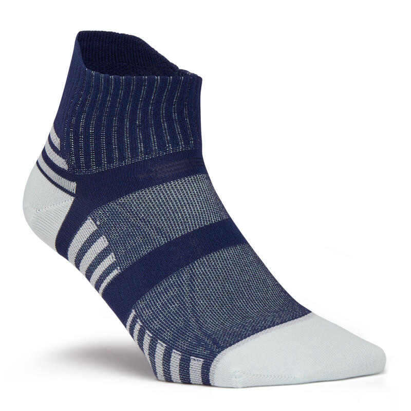 Ponožky na aktivní chůzi / nordic walking / atletiku WS 900 Low světle modré