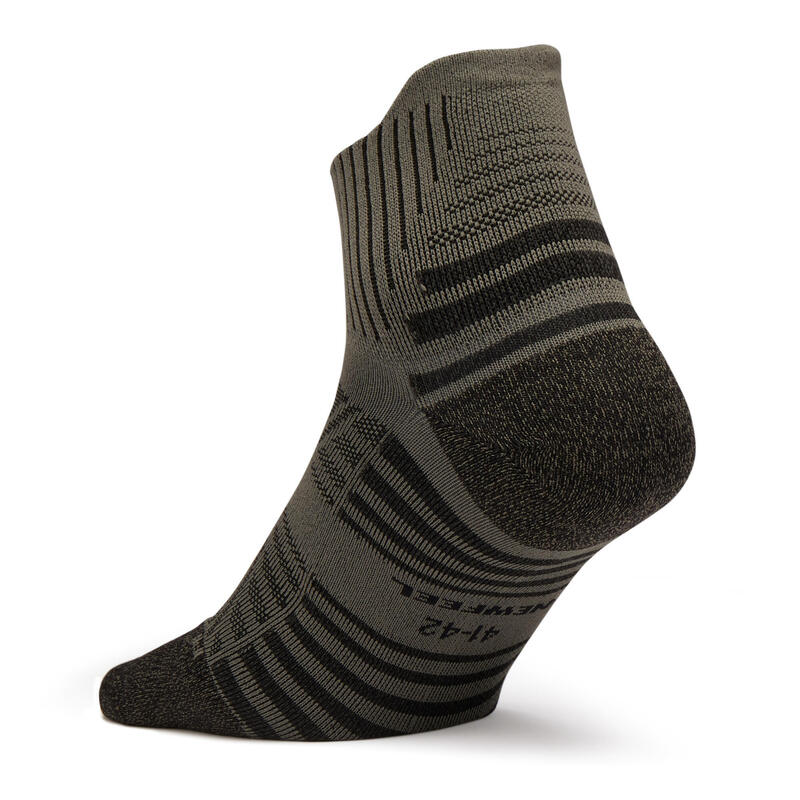 Chaussettes marche sportive, nordique, athlétique WS 900 Low kaki