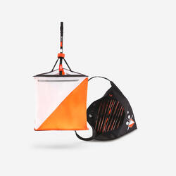 Kit 10 lanterne in tessuto orienteering 30x30cm