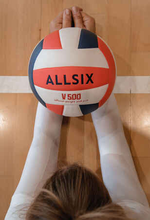 V500 Volleyball - White/Blue/Red