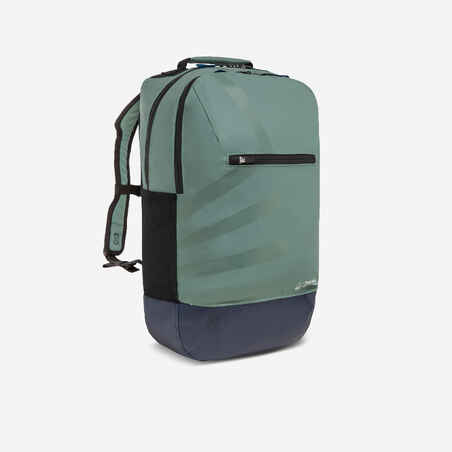 Maleta semi impermeable de 25 L Tribord Sailing verde