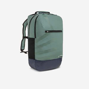 Mochila impermeable perlante náutica 25 litros verde