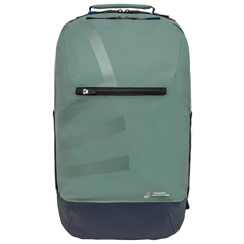 Zaino 25 L idrorepellente verde 