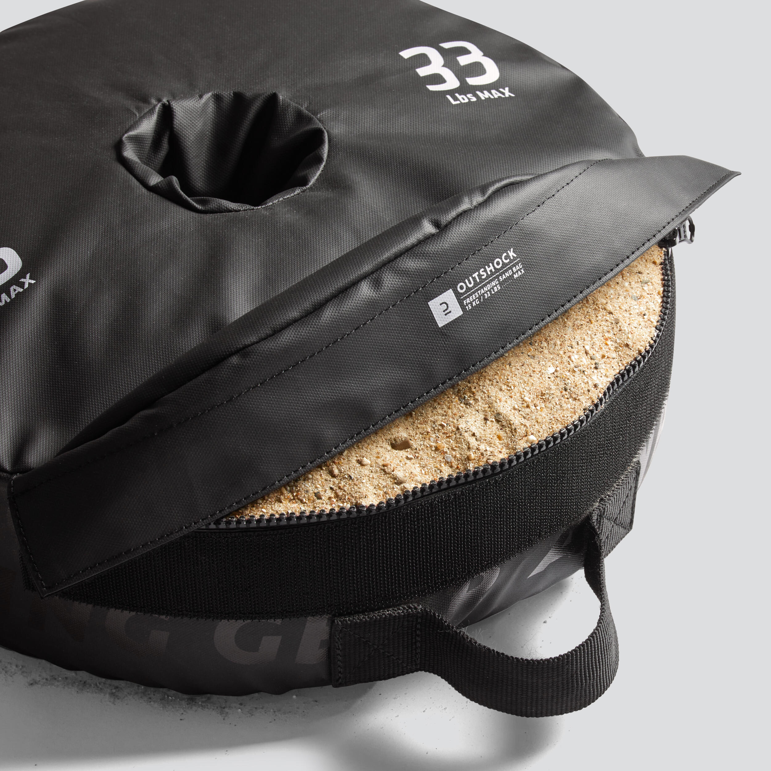Lastre rellenable Outshock 15 kg para soporte saco de boxeo 9/9