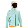 Kids' Reversible Sailing Fleece 500 - Navy Mint