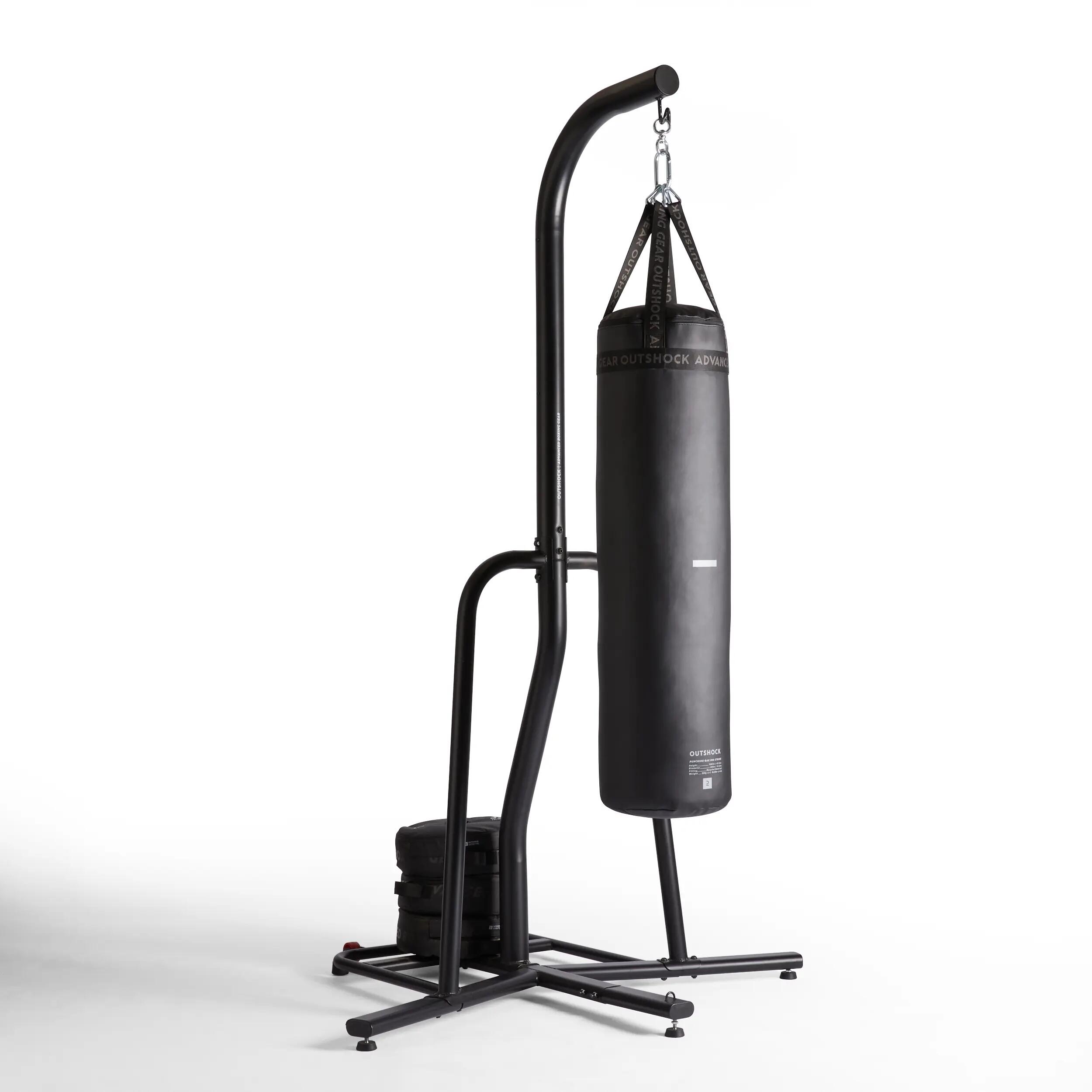 Soporte para saco de boxeo Outshock 900 - Negro 2/12