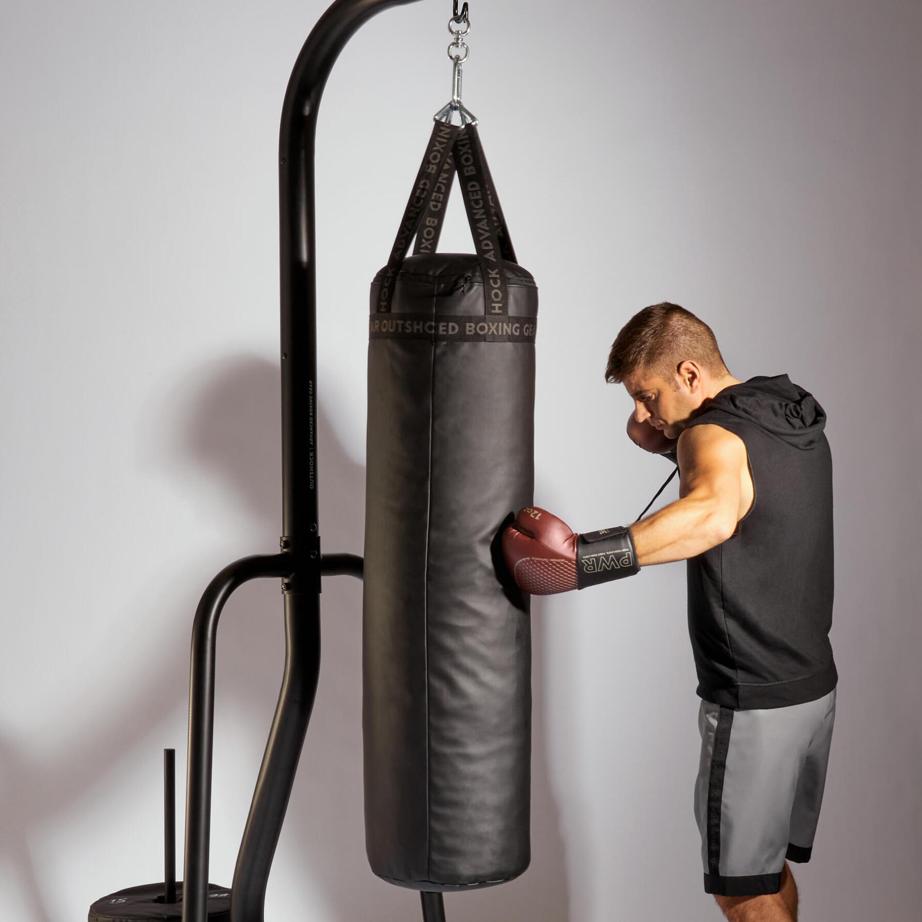 Équipement de conditionnement physique Sac de boxe gonflable Sac