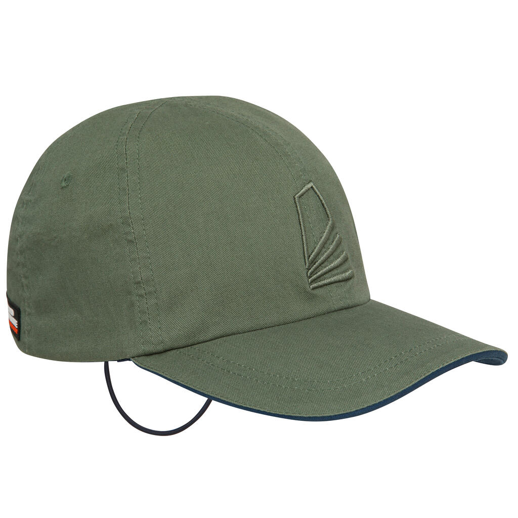 Adult sailing cap 100 - khaki