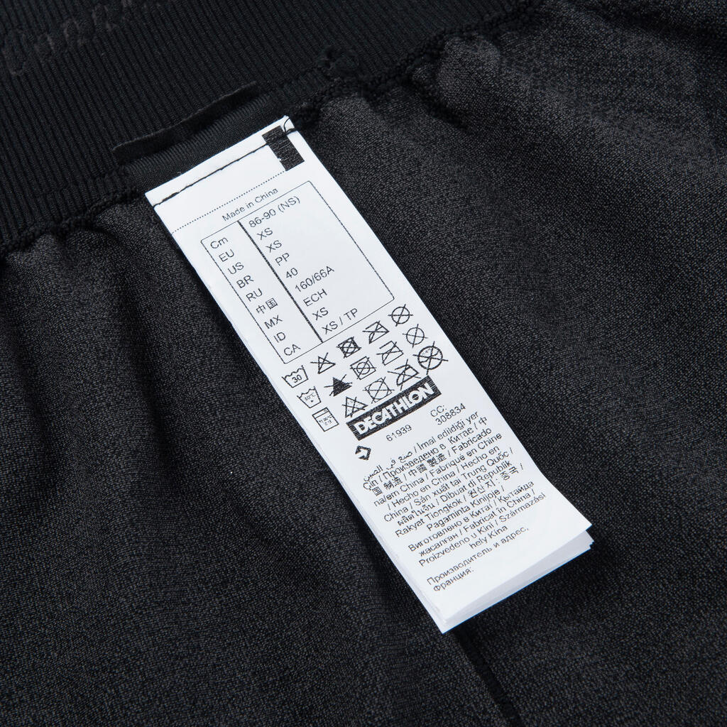 Seamless 7/8 Yoga Leggings - Black/Anthracite