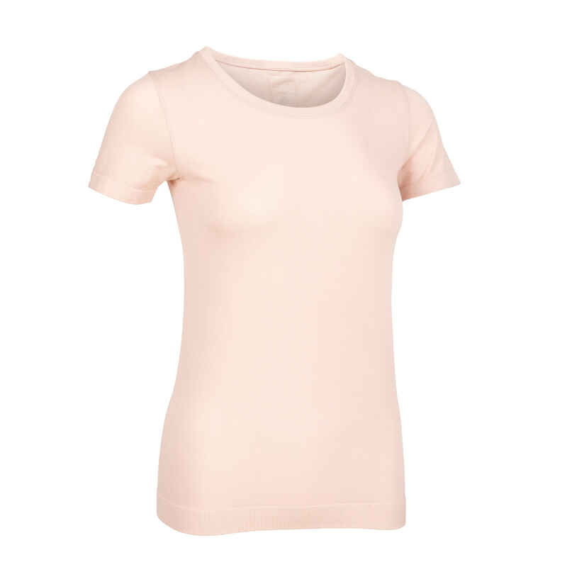 Women's Short-Sleeved Seamless Yoga T-Shirt