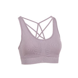Dynamic Yoga Sports Bra - Purple