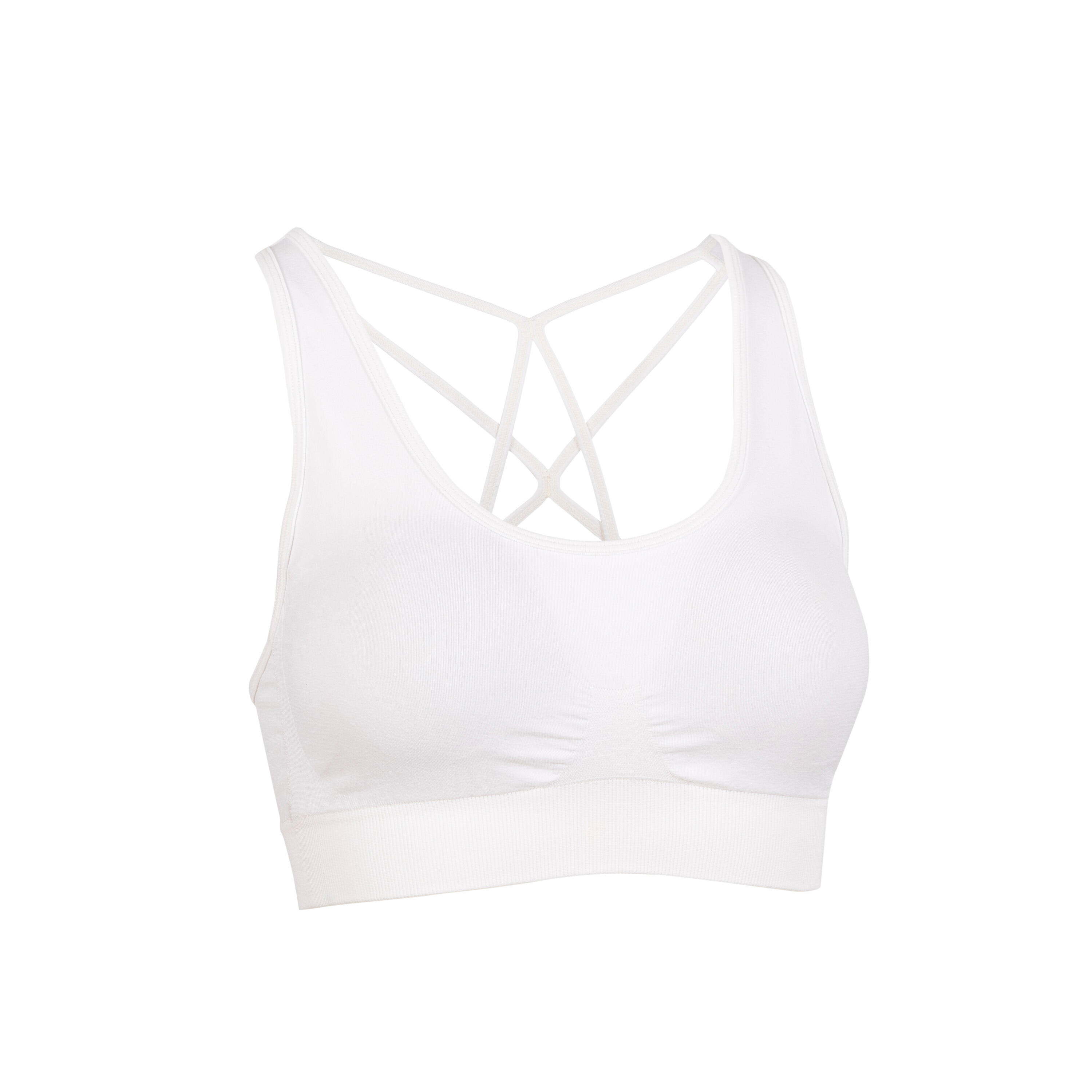 Dynamic Yoga Sports Bra - White