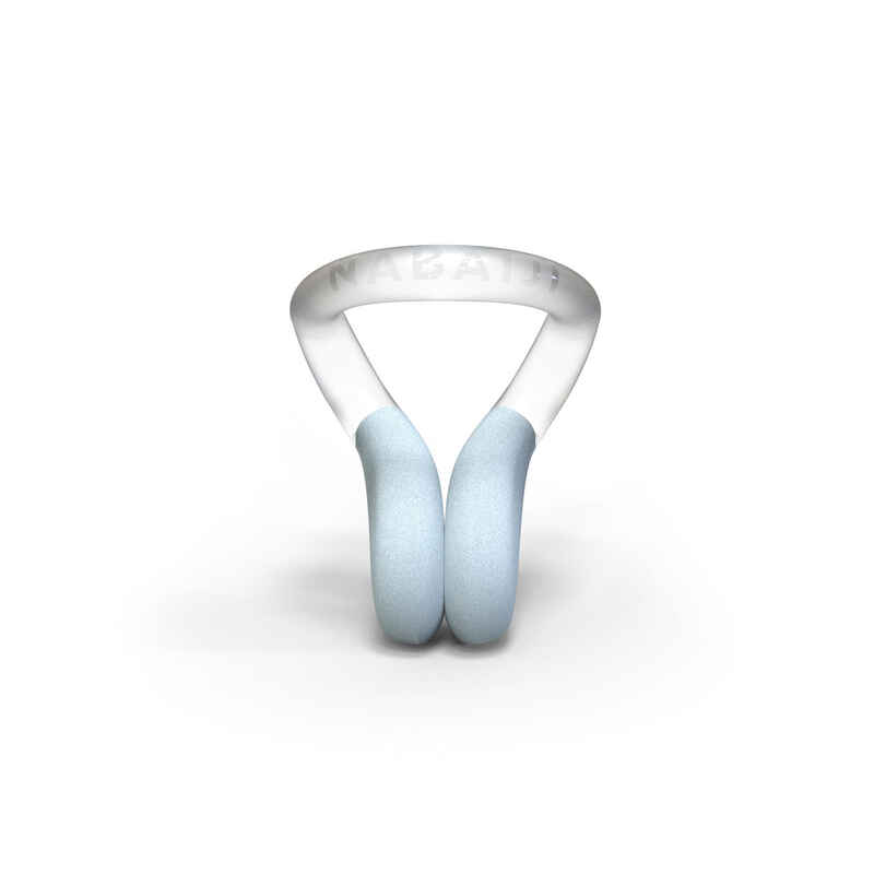 SYNCHRONISED SWIMMING FLOATING TIGHT NOSE CLIP GREY Decathlon