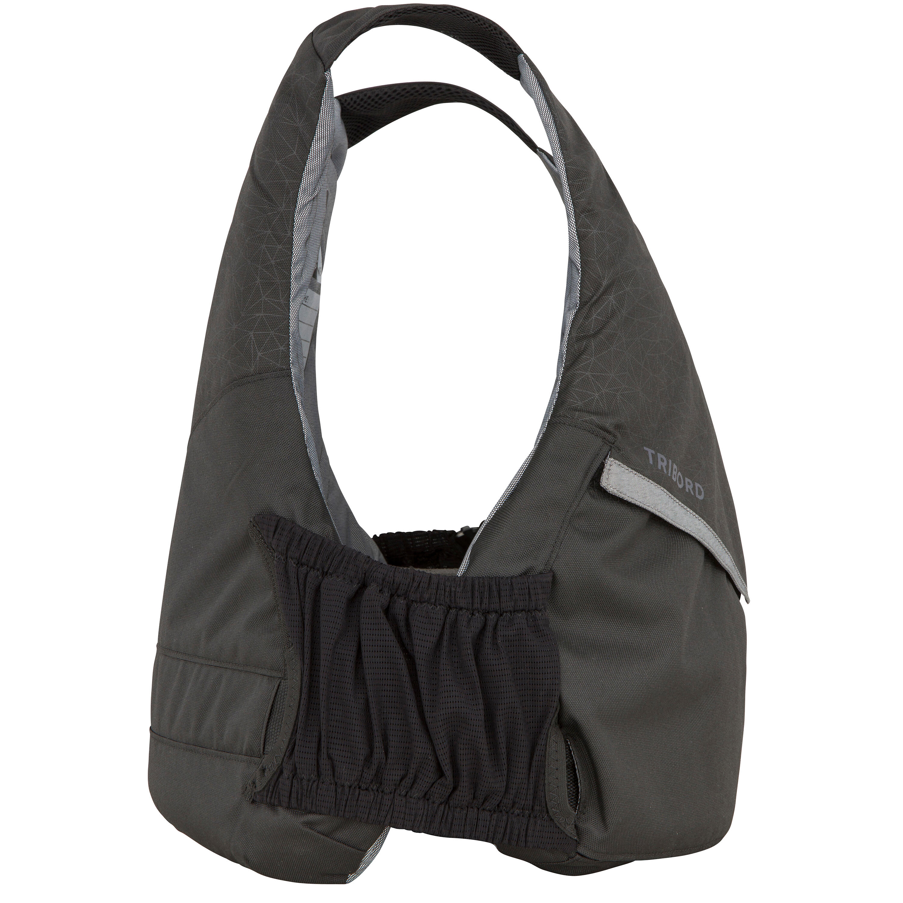 Dinghy sailing buoyancy life vest 500 BA 50 newtons - black 7/22