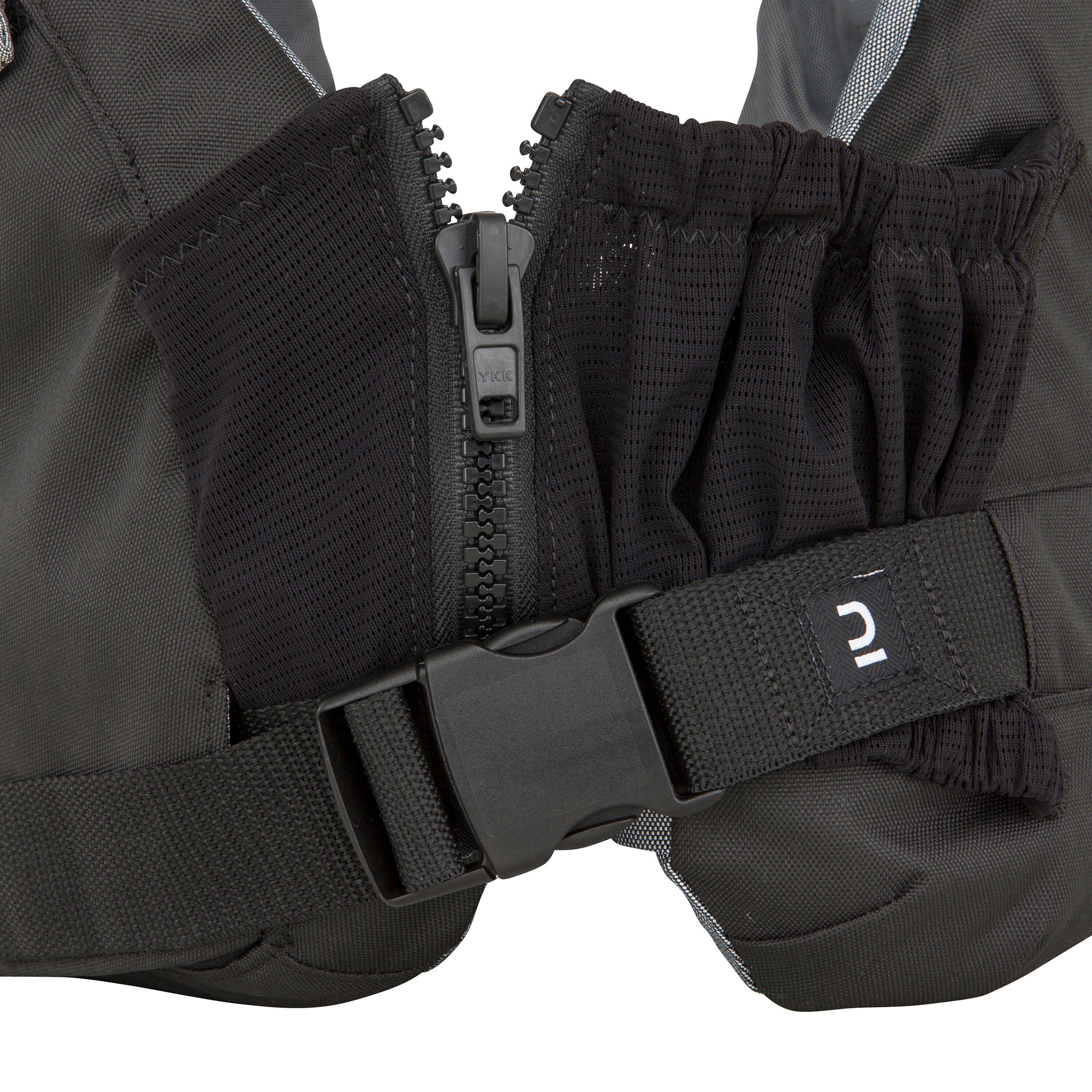 Dinghy sailing buoyancy life vest 500 BA 50 newtons - black 3/22